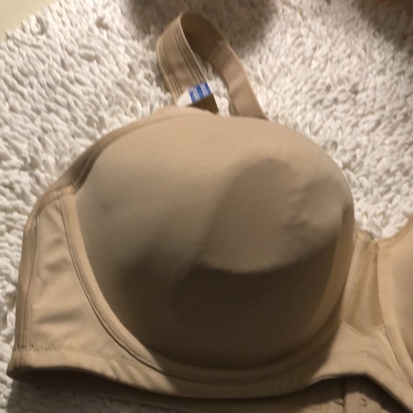 🚨B2G1 New VANITY FAIR Tan Full Support 2 Way Criss Cross Bra - Picture 2 of 8